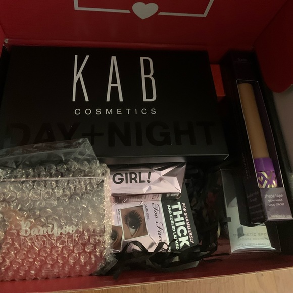 Two boxy charm make up boxes. - Picture 1 of 4